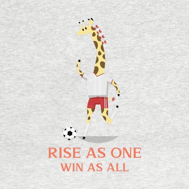 RISE AS WIN AND WIN AS ALL by Football stars